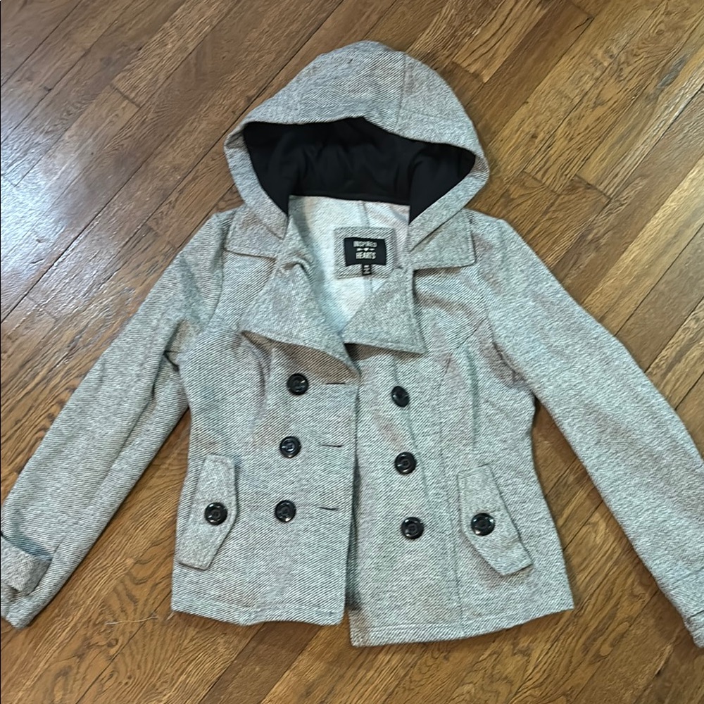 Inspired Hearts Women’s Hooded Jacket, Excellent Condition! Size Medium